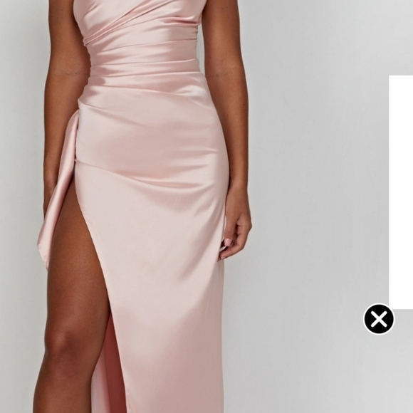 Silk prom dress - Picture 3 of 4